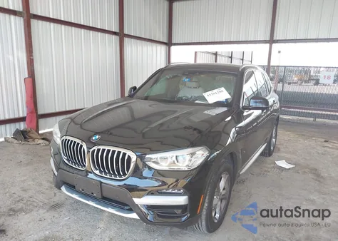 2021 BMW X3 xDrive30I из США, поврежденный, VIN 5UXTY5C09M9E65510